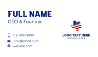 Political Texas Map  Business Card Image Preview