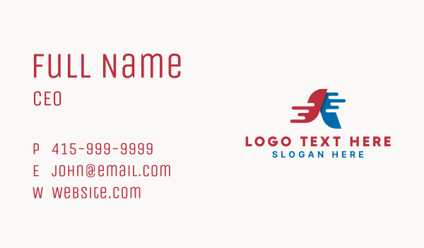 American Corporate Letter A Business Card Design Image Preview