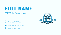 Pressure Washer Disinfection Business Card Image Preview