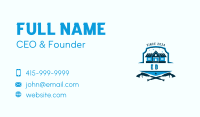 Pressure Washer Disinfection Business Card Image Preview