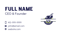 Lawn Mower Landscaping Equipment Business Card Image Preview