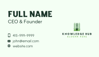 Shovel Lawn Fence Business Card Image Preview