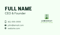 Shovel Lawn Fence Business Card Image Preview