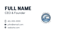 Ocean Wave Coast Business Card Preview