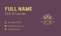 Tailoring Needle Crown Business Card Image Preview