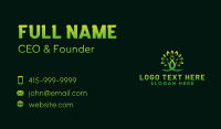 Eco Tree Leaf Business Card Image Preview