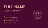 Cross Christian Church Business Card Image Preview