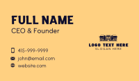 Trucking Mover Vehicle Business Card Preview