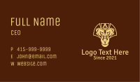 Chimpanzee Monkey Head Business Card Image Preview