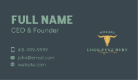 Cow Horn Ranch Business Card Image Preview
