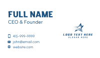 Fast Star Logistics Business Card Design