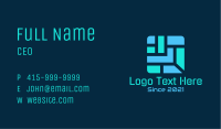 Tech Square Maze Business Card Image Preview