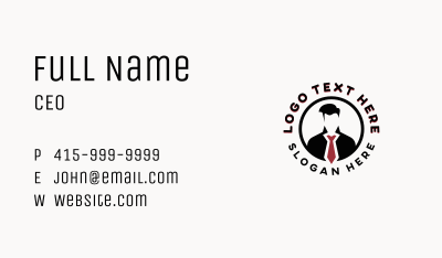 Corporate Job Employee Business Card Image Preview