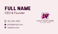 Creative Watercolor Monogram  Business Card Image Preview