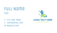 Healthy Exercise Person Business Card Image Preview