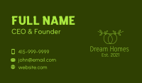 Minimalist Olive Branch Business Card Image Preview