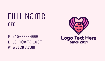 Baby Infant Care Business Card Image Preview