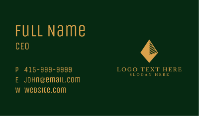 Luxury Fintech Bank Business Card Image Preview