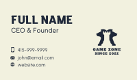 Chess Rook Pawn Business Card Design