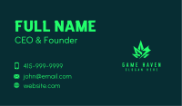 Medicinal Cannabis Thunder Business Card Image Preview