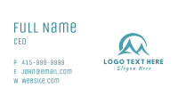 Abstract Mountain Highlands Business Card Image Preview