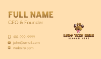 Pet Dog Paw Business Card Image Preview