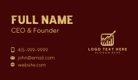 Finance Accounting Trading Business Card Preview