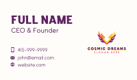 Holy Spiritual Wings Business Card Image Preview