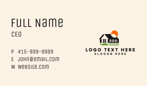 House Residential Property Business Card Design Image Preview