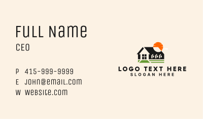 House Residential Property Business Card Image Preview