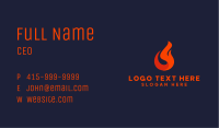 Fire Gasoline Fuel Business Card Image Preview