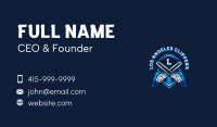 Chainsaw Carpentry Lumberjack Business Card Image Preview