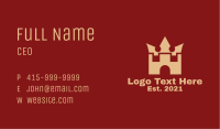 Crown Tower Monarch Business Card Design Image Preview