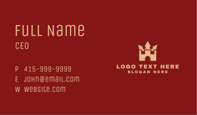 Crown Tower Monarch Business Card Image Preview