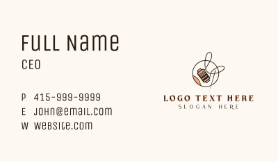 Thread Needle Tailoring Business Card Image Preview