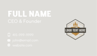 Pine Tree Nature Camp Business Card Image Preview