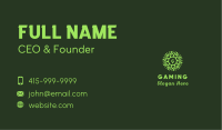 Vine Wreath Lettermark Business Card Image Preview