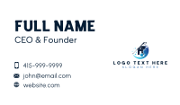 Pressure Washing Cleaning Business Card Image Preview