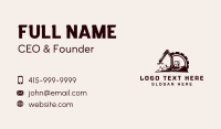 Cog Mountain Heavy Equipment Business Card Image Preview