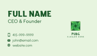 Natural Leaf Square Business Card Image Preview