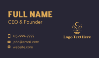 Night Moon Plant Business Card Image Preview