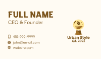Crystal Ball Coffee Bean Business Card Image Preview
