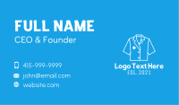 White Doctor Uniform Business Card Image Preview