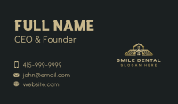 Roof Renovation Handyman Business Card Design