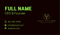 Botanical Tree Lady Business Card Image Preview