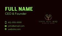 Botanical Tree Lady Business Card Preview