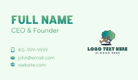 Eco Tree Gardening Business Card Preview