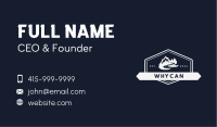 White Mountain Adventure Business Card Image Preview