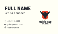 Patriotic Eagle Shield Tactical Business Card Image Preview