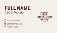 Mountain Nature Axe Business Card Image Preview